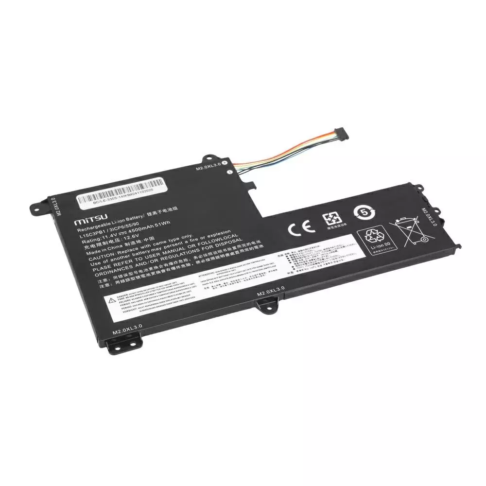 Bater&iacute;a compatible para port&aacute;til LENOVO L15C3PB1 11.4V 4500mAh Mitsu
