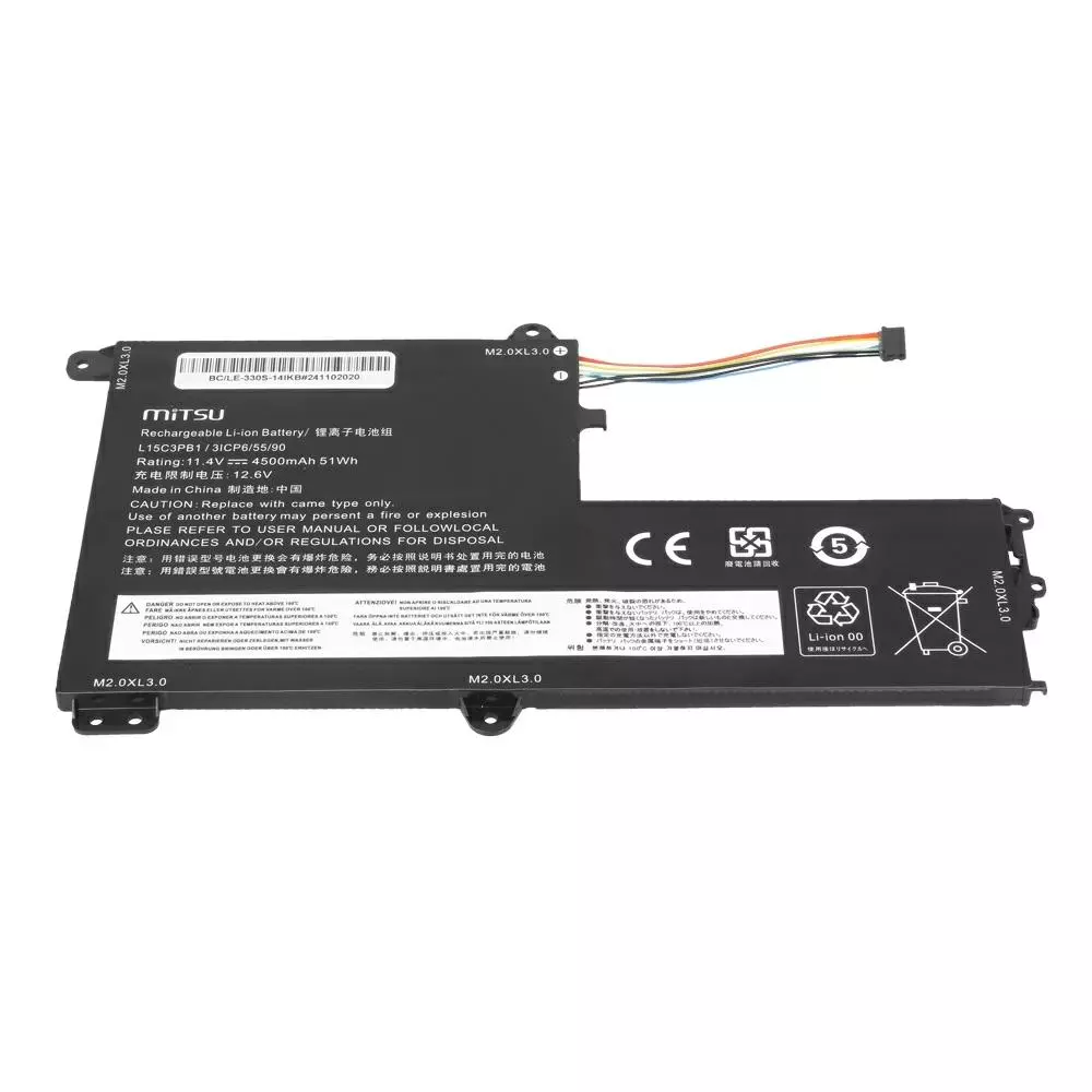 Bater&iacute;a compatible para port&aacute;til LENOVO L15C3PB1 11.4V 4500mAh Mitsu