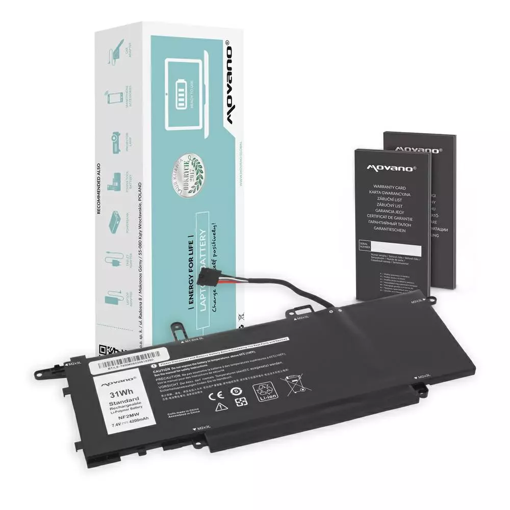 Bater&iacute;a compatible para port&aacute;til DELL Latitude 7400 7.4V 4200 mAh Movano
