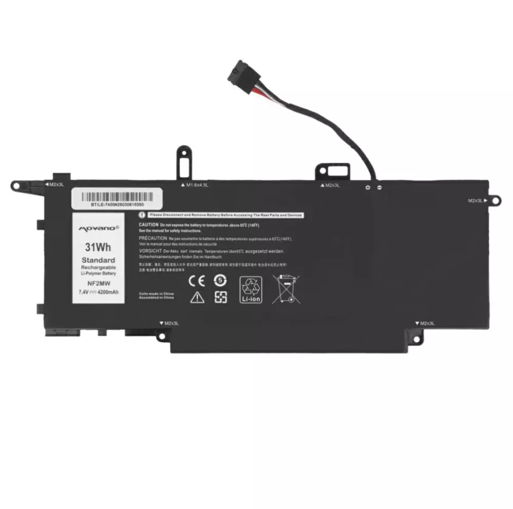 Bater&iacute;a compatible para port&aacute;til DELL Latitude 7400 7.4V 4200 mAh Movano