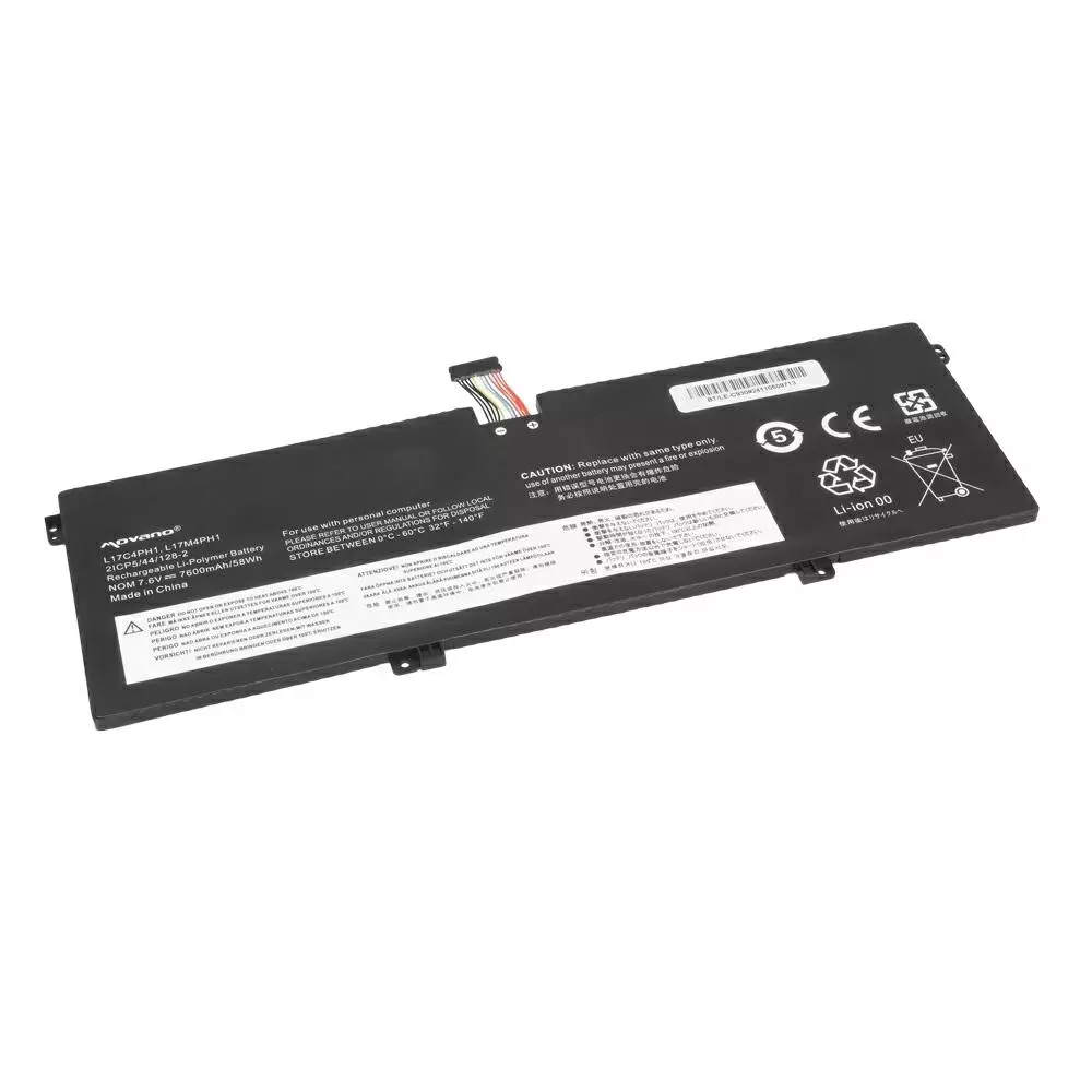 Bater&iacute;a compatible para port&aacute;til LENOVO L17C4PH1 7.6V 7600mAh Movano