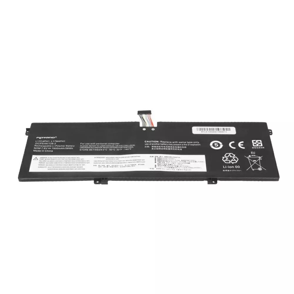Bater&iacute;a compatible para port&aacute;til LENOVO L17C4PH1 7.6V 7600mAh Movano