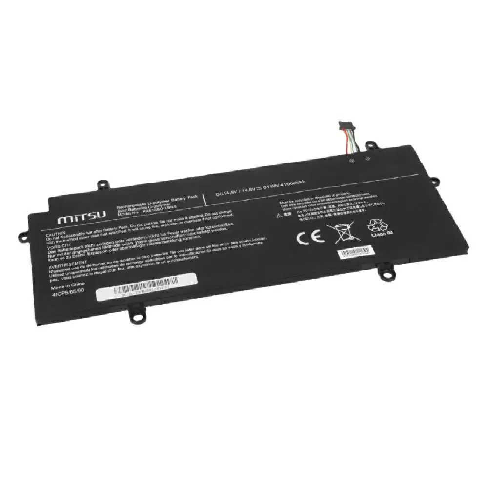 Bater&iacute;a compatible para port&aacute;til TOSHIBA PA5136U-1BRS 14.8V 4100mAh Mitsu