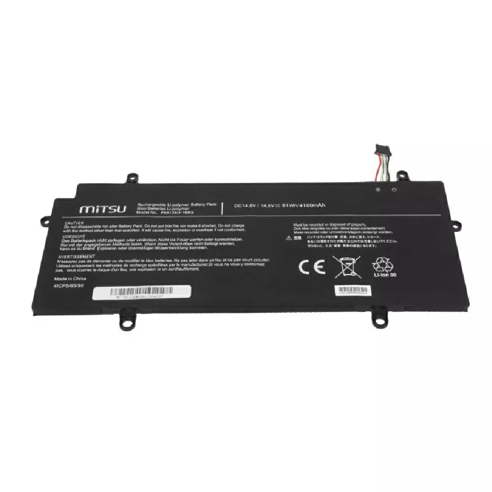 Bater&iacute;a compatible para port&aacute;til TOSHIBA PA5136U-1BRS 14.8V 4100mAh Mitsu