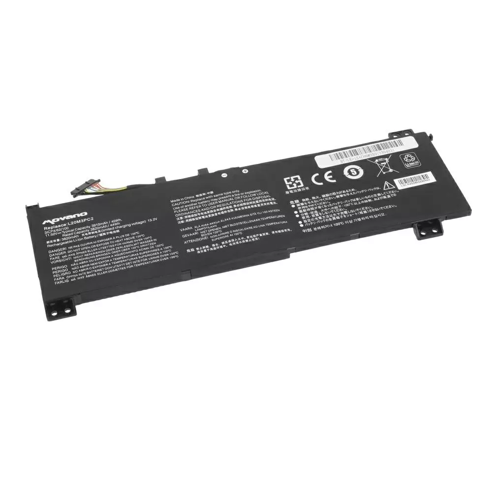Bater&iacute;a compatible para port&aacute;til LENOVO L20C3PC2 11.52V 3910mAh Movano