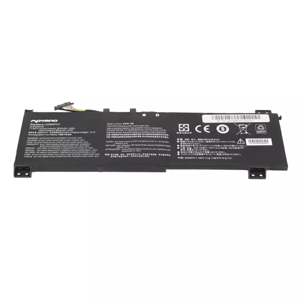 Bater&iacute;a compatible para port&aacute;til LENOVO L20C3PC2 11.52V 3910mAh Movano
