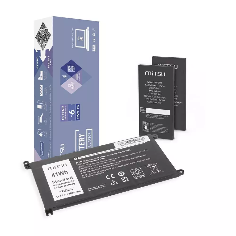 Bater&iacute;a compatible para port&aacute;til DELL Inspiron 5590 11.4V 3600 mAh Mitsu