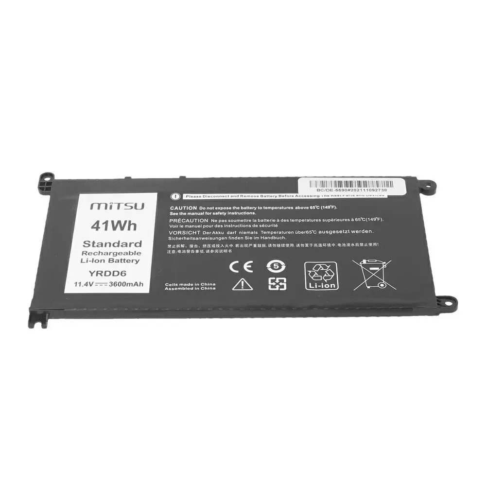 Bater&iacute;a compatible para port&aacute;til DELL Inspiron 5590 11.4V 3600 mAh Mitsu