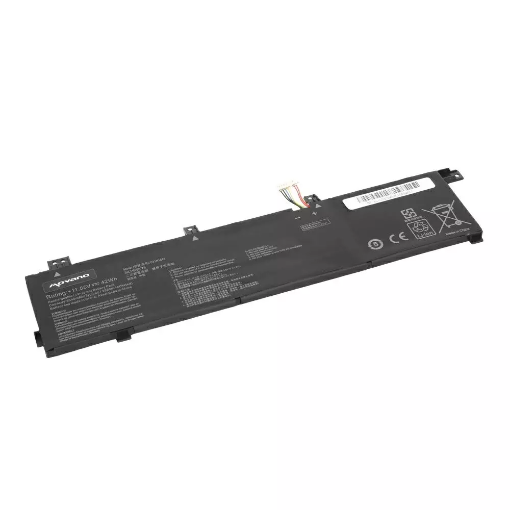 Bater&iacute;a compatible para port&aacute;til ASUS C31N1843 11.1V 3200mAh Movano