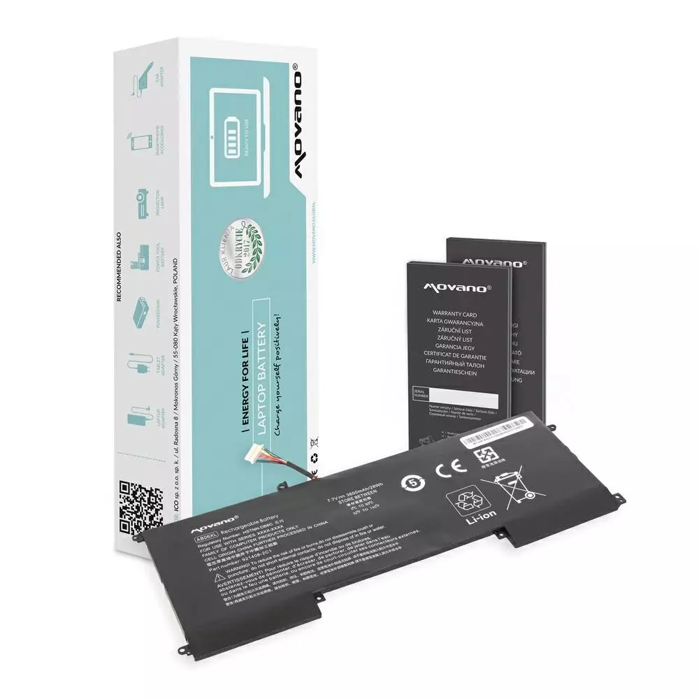 Bater&iacute;a compatible para port&aacute;til HP AB06XL 7.7V 3600mAh Movano