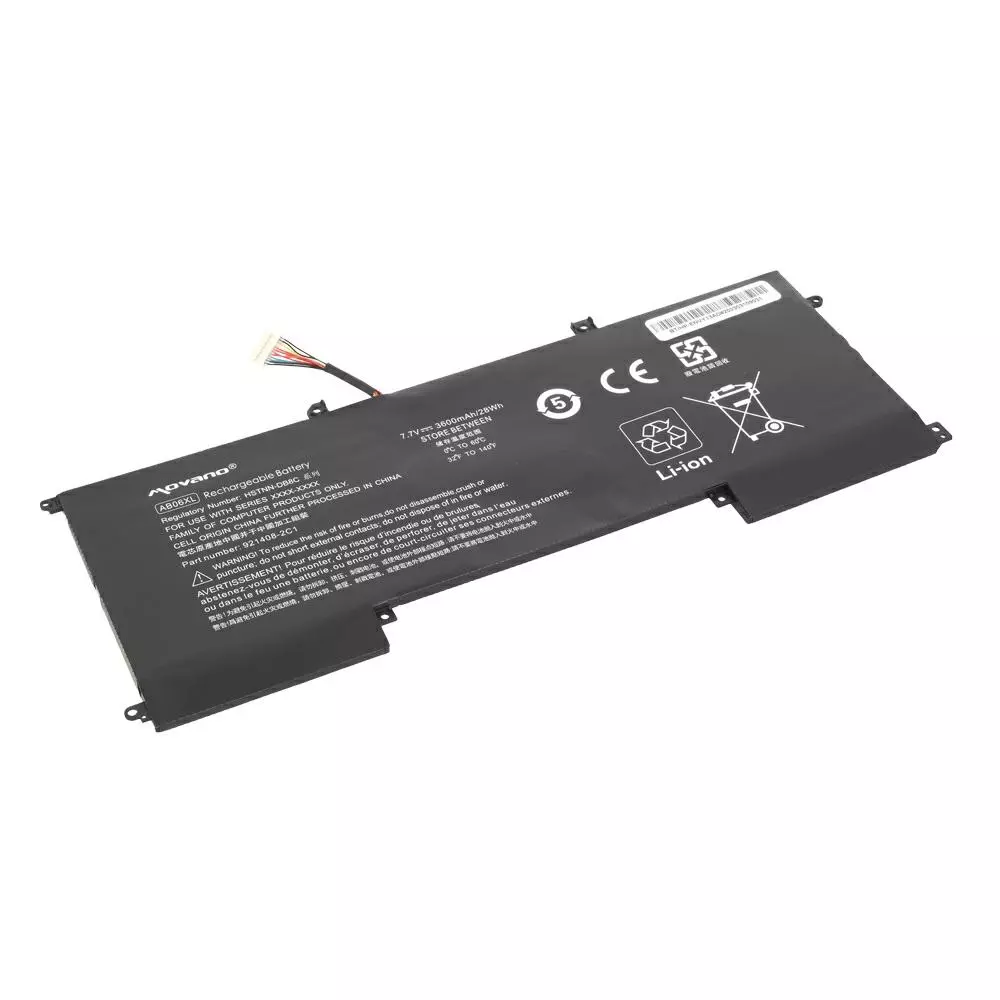 Bater&iacute;a compatible para port&aacute;til HP AB06XL 7.7V 3600mAh Movano