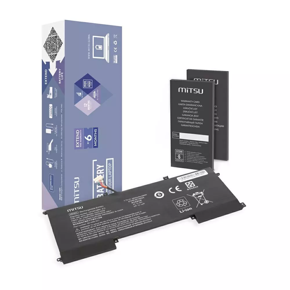 Bater&iacute;a compatible para port&aacute;til HP AB06XL 7.7V 3600mAh Mitsu