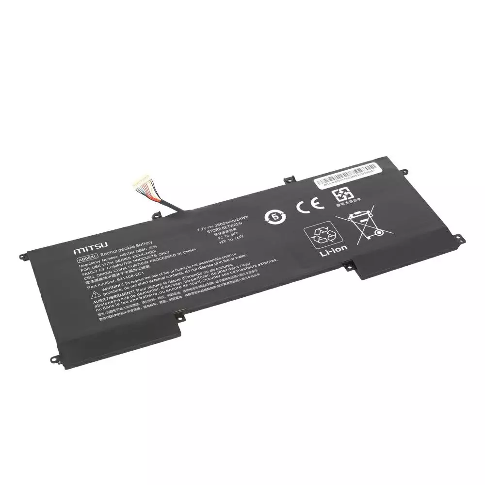 Bater&iacute;a compatible para port&aacute;til HP AB06XL 7.7V 3600mAh Mitsu