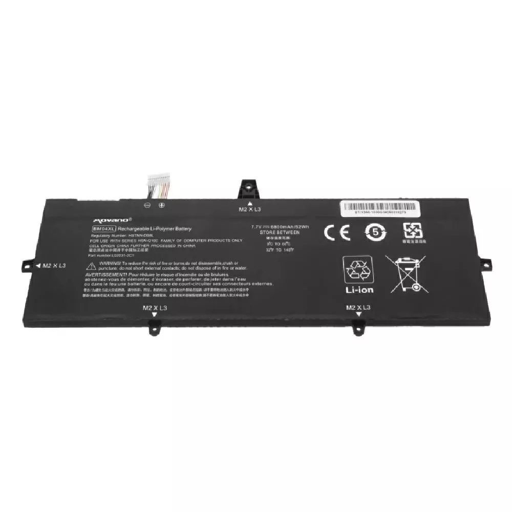 Bater&iacute;a compatible para port&aacute;til HP BM04XL 7.7V 6800mAh Movano