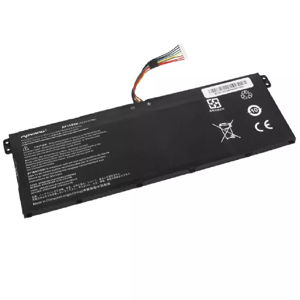 Bater&iacute;a compatible para port&aacute;til ACER AP19B8K 11.4V 3400 mAh Movano