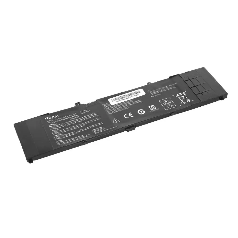 Bater&iacute;a compatible para port&aacute;til ASUS B31N1535 11.4V 3900mAh Mitsu