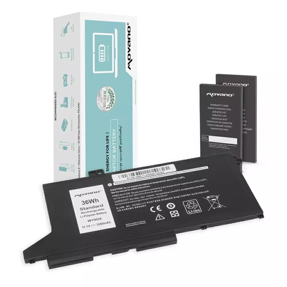 Bater&iacute;a compatible para port&aacute;til DELL Latitude 5420 11.1V 3200 mAh Movano
