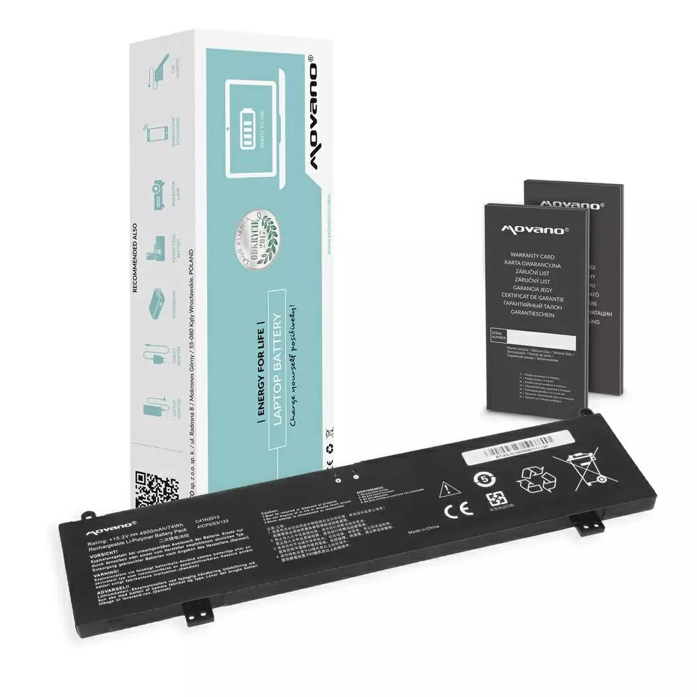Bater&iacute;a compatible para port&aacute;til ASUS C41N2013 15.2V 4900mAh Movano