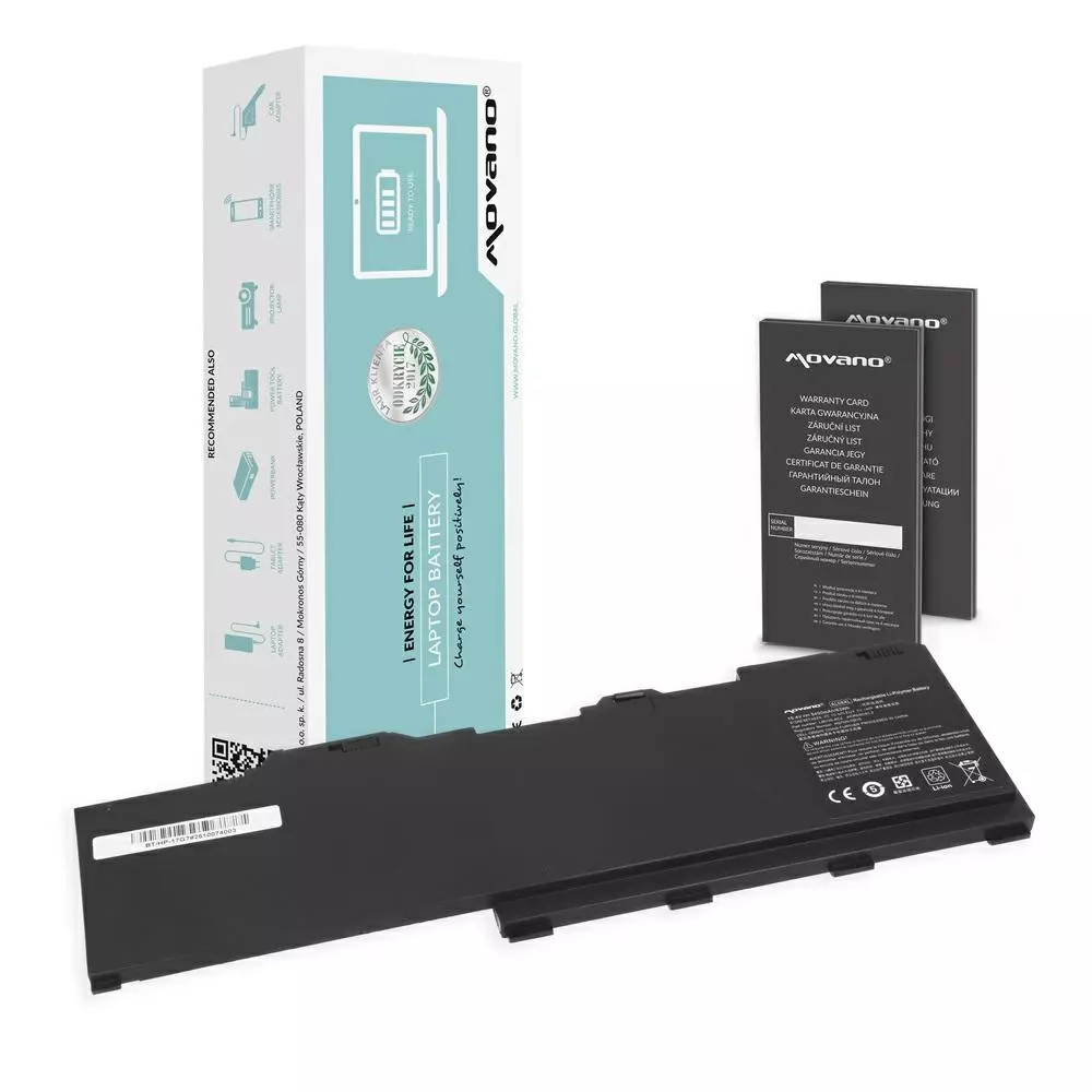 Bater&iacute;a compatible para port&aacute;til HP AL08XL 15.4V 5400mAh Movano
