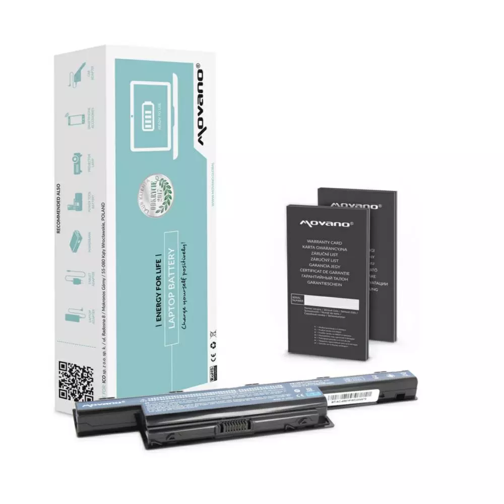 Bater&iacute;a compatible para port&aacute;til ACER AS10D51 11.1V 4400 mAh Movano