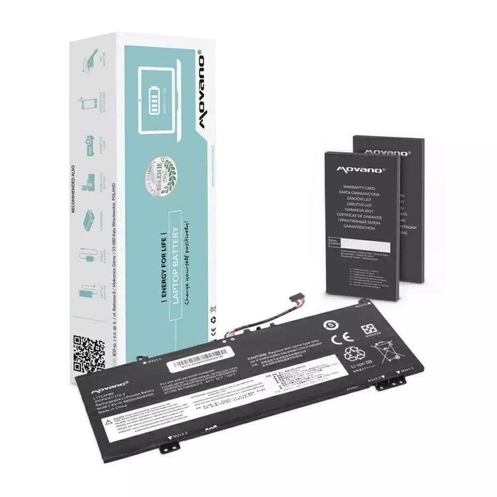 Bater&iacute;a compatible para port&aacute;til LENOVO Ideapad L17C4PB0 7.6v 5800 mAh Movano