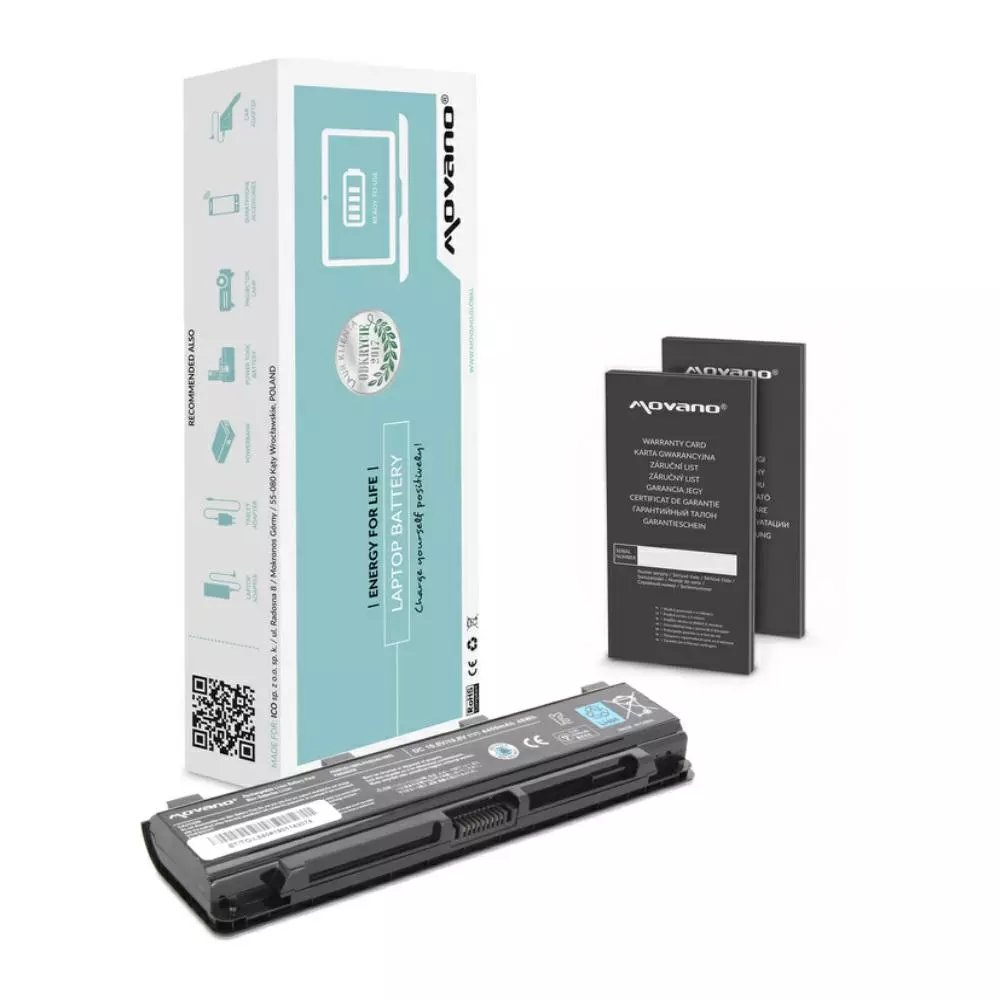 Bater&iacute;a compatible para port&aacute;til TOSHIBA PA5024U 10.8V 4400mAh Movano