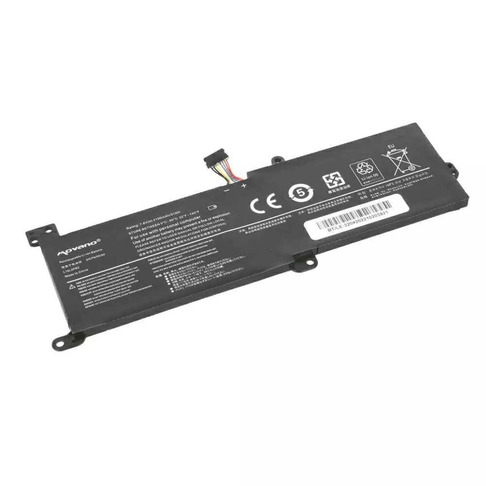 Bater&iacute;a compatible para port&aacute;til LENOVO L16C2PB2 7.6v 4000 mAh Movano