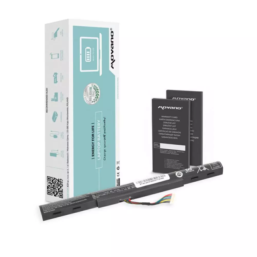 Bater&iacute;a compatible para port&aacute;til ACER AL15A32 14.8V 1800 mAh Movano
