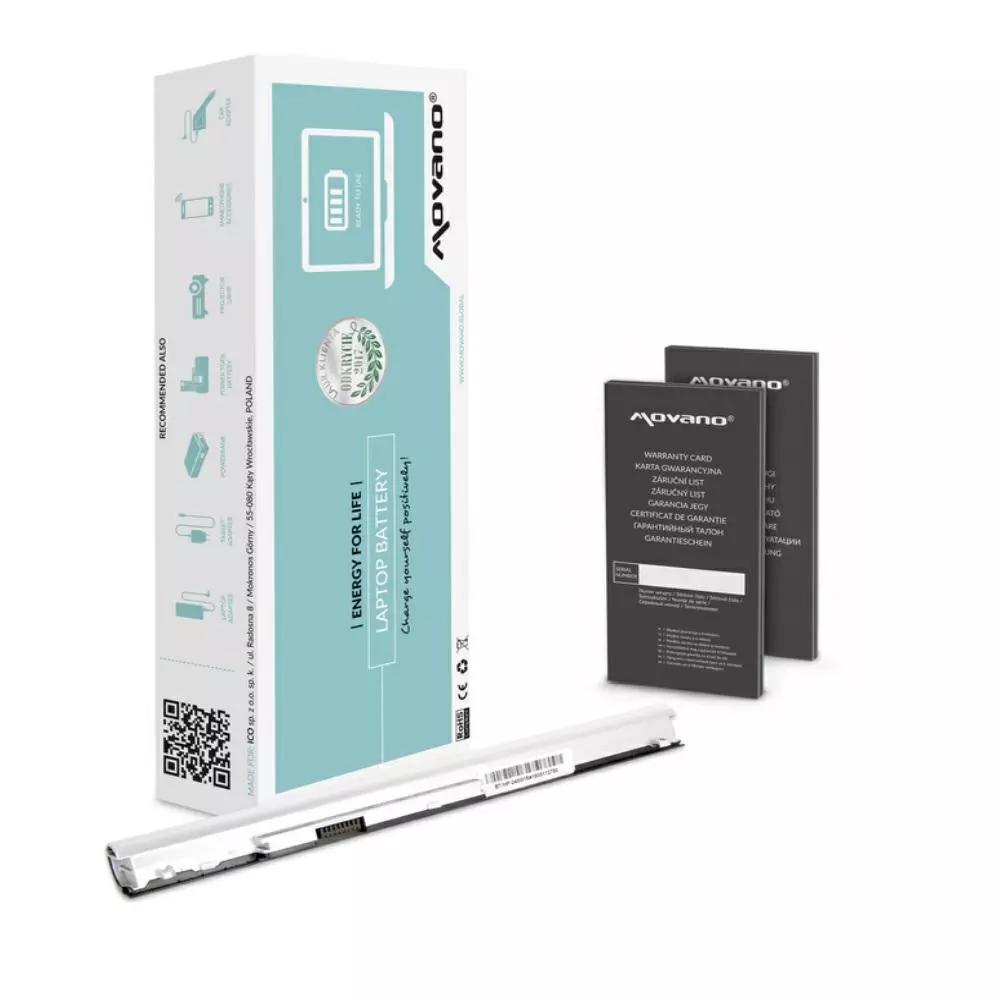Bater&iacute;a compatible para port&aacute;til HP LA04 14.8V 2200 mAh Movano