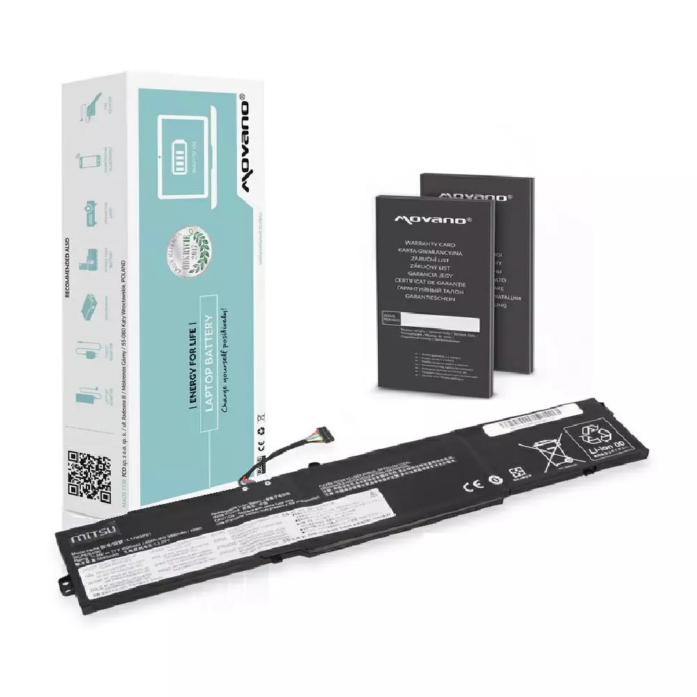 Bater&iacute;a compatible para port&aacute;til LENOVO L17C3PB0 11.34v 4400 mAh Movano