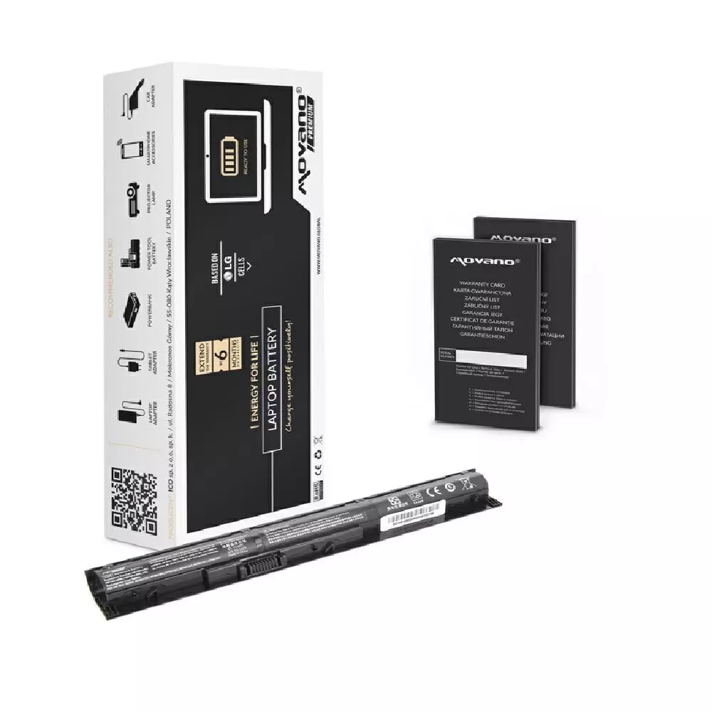 Bater&iacute;a compatible para port&aacute;til HP VI04 14.8V 2600 mAh Movano Premium