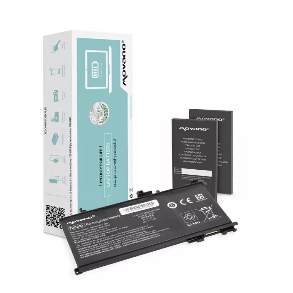 Bater&iacute;a compatible para port&aacute;til HP TE03XL 11.55V 3500 mAh Movano