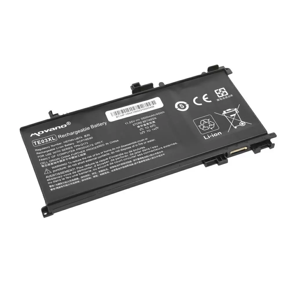 Bater&iacute;a compatible para port&aacute;til HP TE03XL 11.55V 3500 mAh Movano