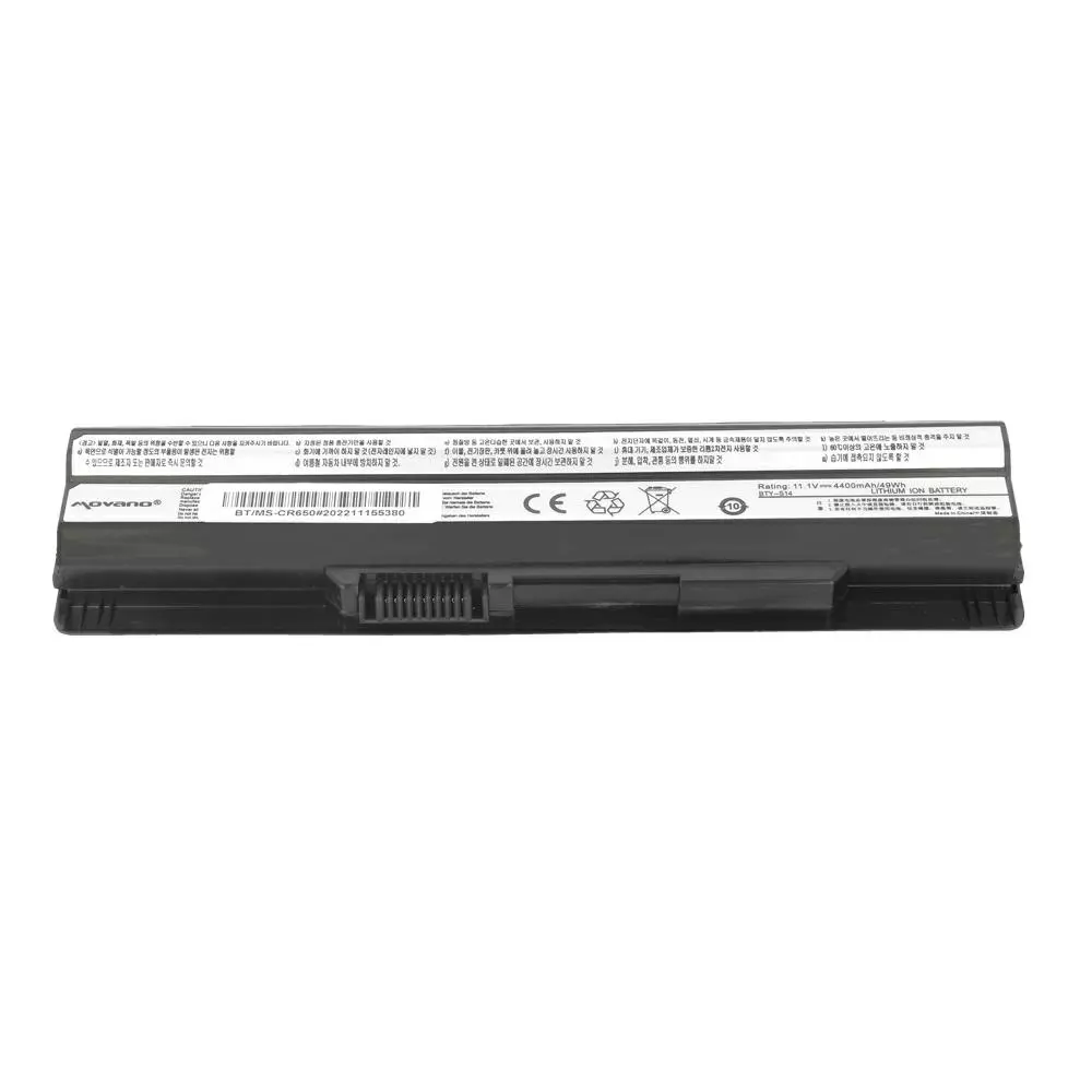 Bater&iacute;a compatible para port&aacute;til MSI BTY-S14 11.1V 4400mAh Movano