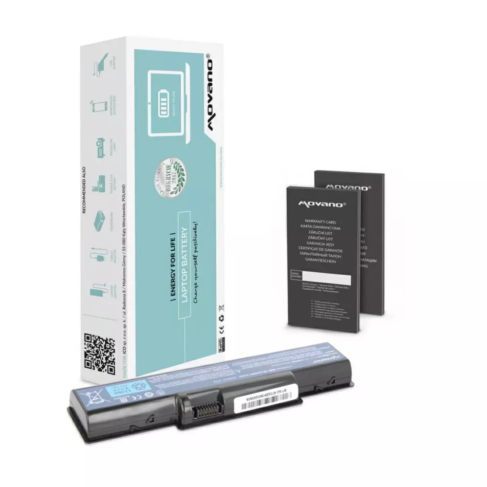 Bater&iacute;a compatible para port&aacute;til ACER AS07A32 11.1 4400 mAh Movano