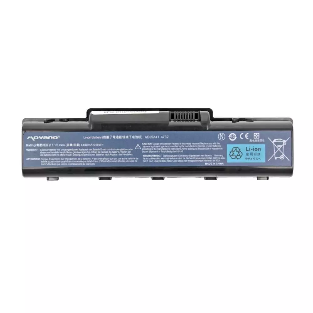 Bater&iacute;a compatible para port&aacute;til ACER AS07A32 11.1 4400 mAh Movano