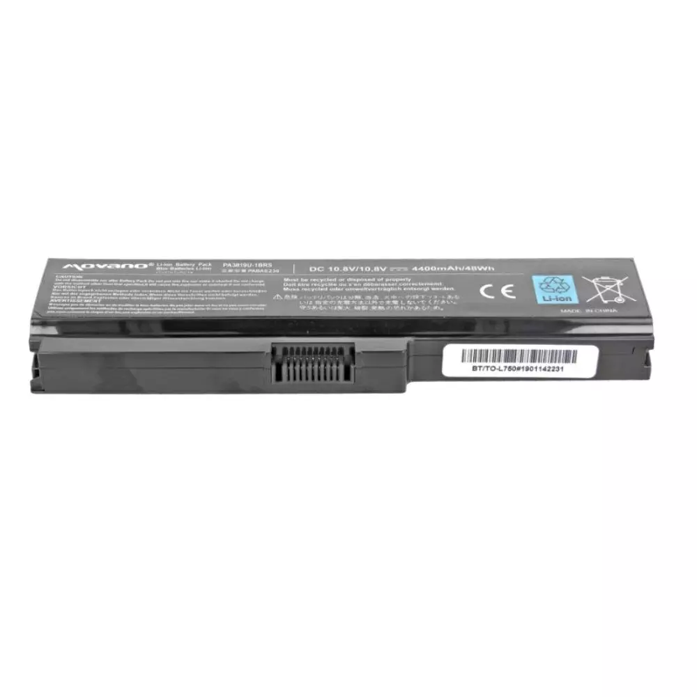 Bater&iacute;a compatible para port&aacute;til TOSHIBA PA3817U 10.8V 4400 mAh Movano