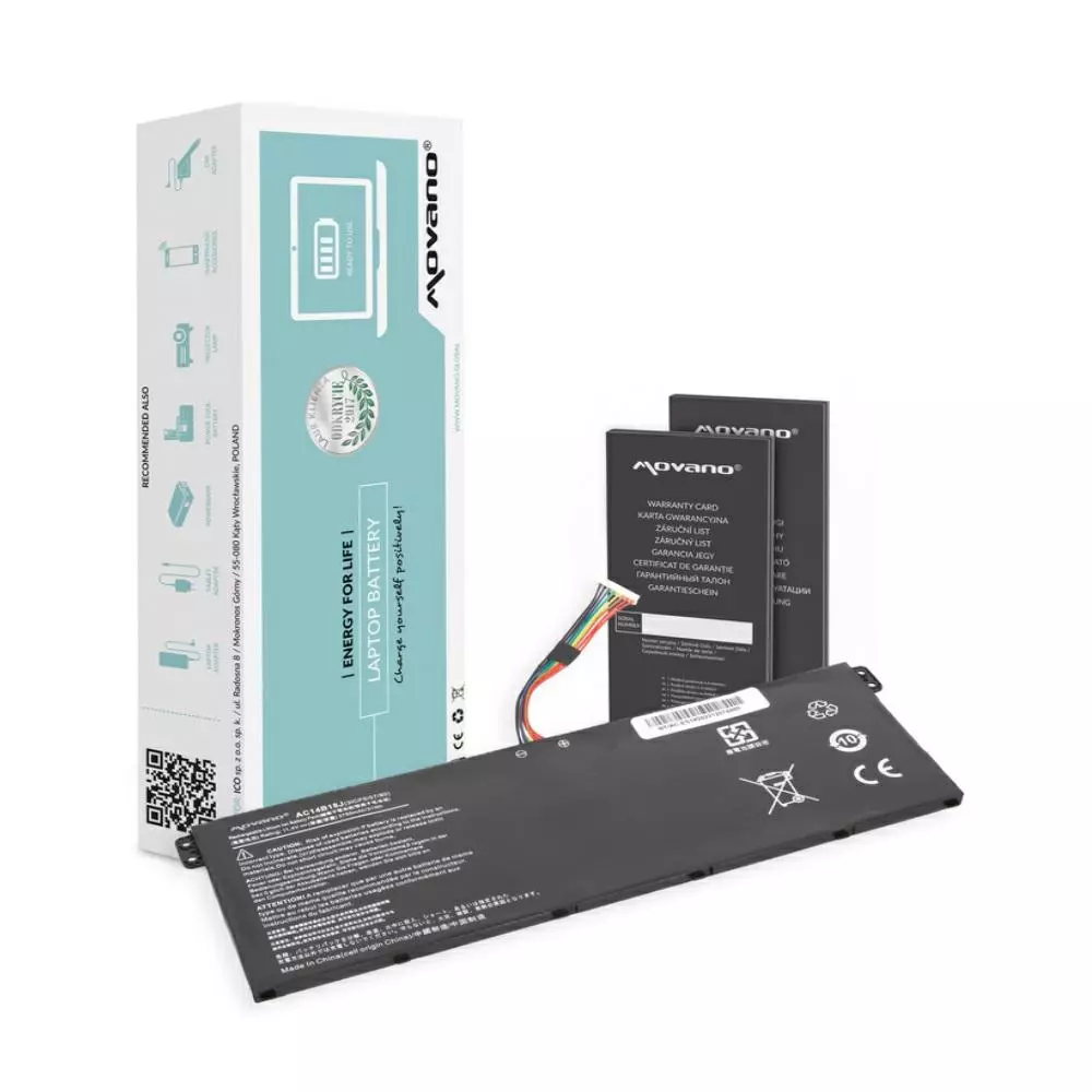 Bater&iacute;a compatible para port&aacute;til ACER AC14B18J 11.4V 3600 mAh Movano