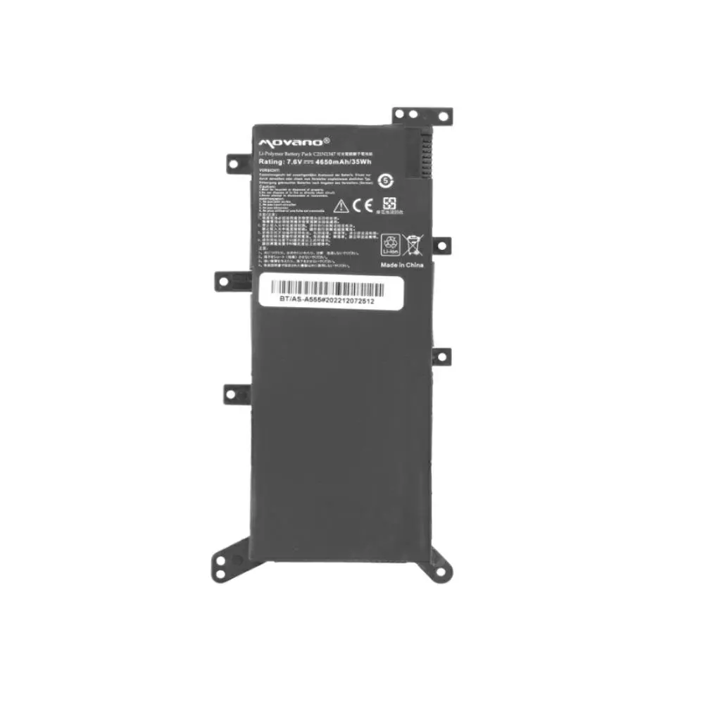 Bater&iacute;a compatible para port&aacute;til ASUS C21N1347 7.6V 4650mAh Movano