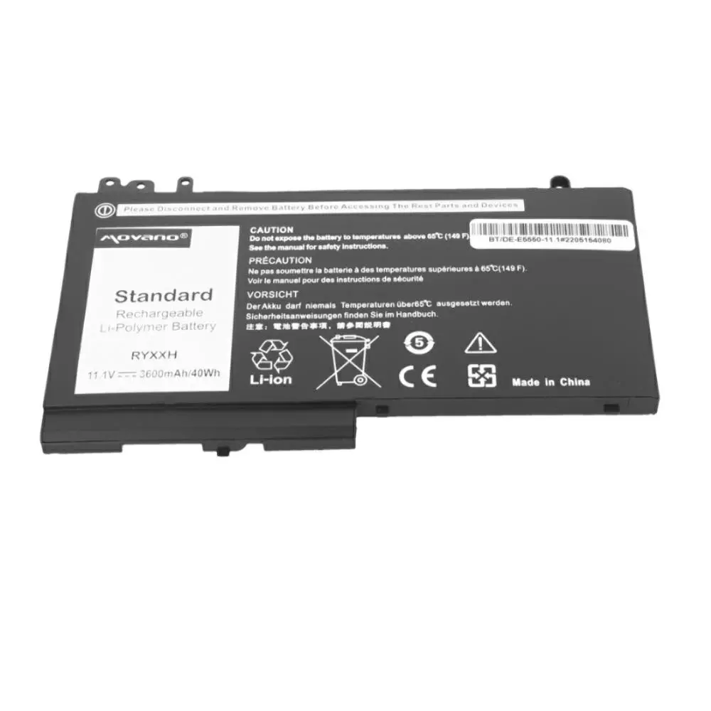 Bater&iacute;a compatible para port&aacute;til DELL E5450 11.1V 3600mAh Movano