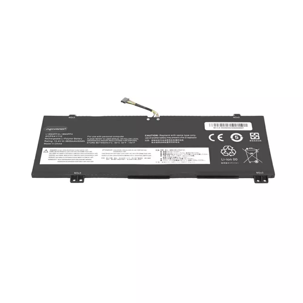 Bater&iacute;a compatible para port&aacute;til LENOVO L18C4PF3 15.4V 3200mAh Movano