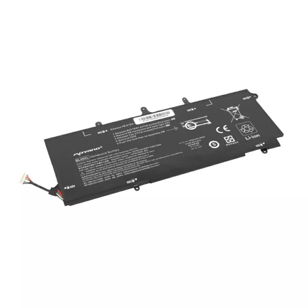 Bater&iacute;a compatible para port&aacute;til HP BL06XL 11.1V 3400mAh Movano