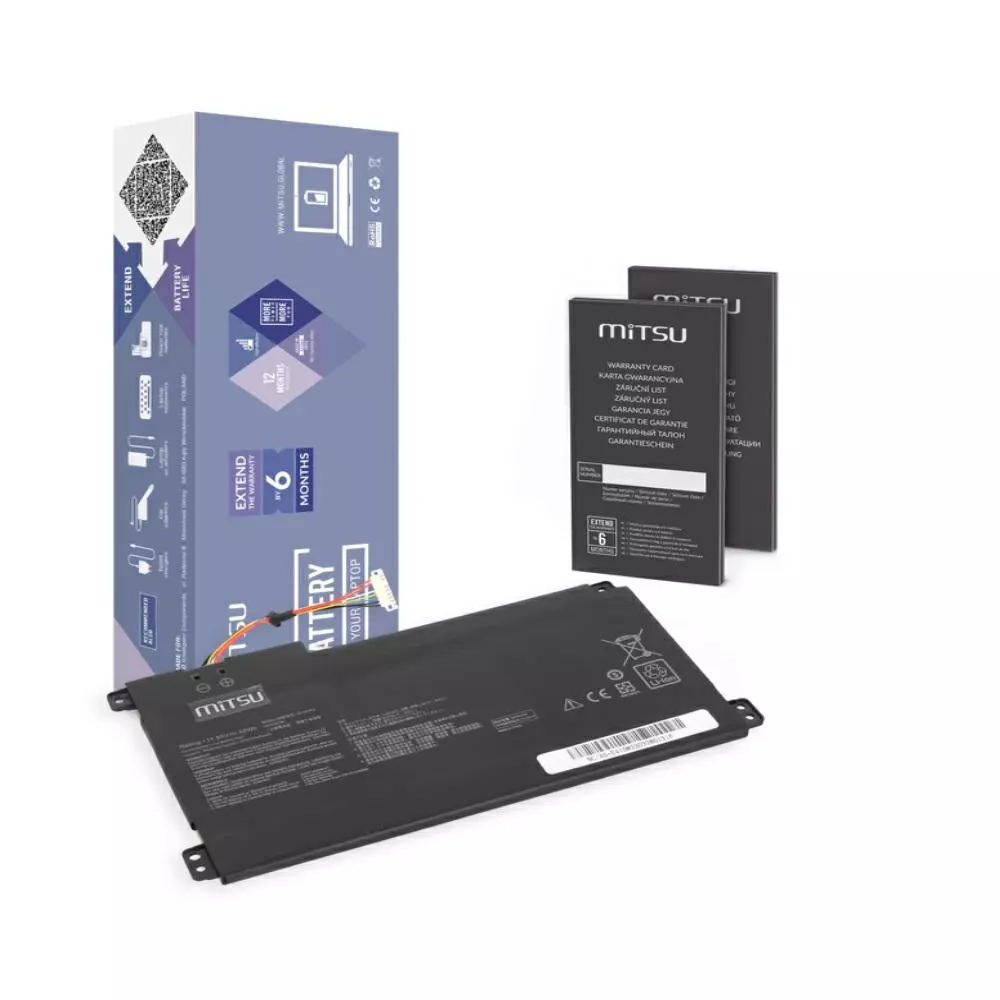 Bater&iacute;a compatible para port&aacute;til ASUS B31N1912 11.55V 3550mAh Mitsu