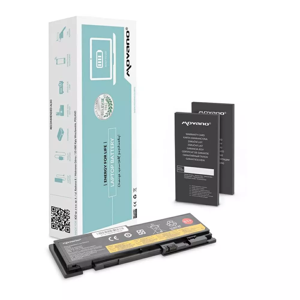Bater&iacute;a compatible para port&aacute;til LENOVO T420S 11.1V 4400mAh Movano