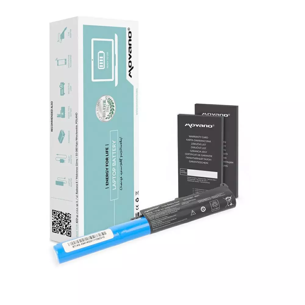 Bater&iacute;a compatible para port&aacute;til ASUS A31N1601 10.8V 2200mAh Movano