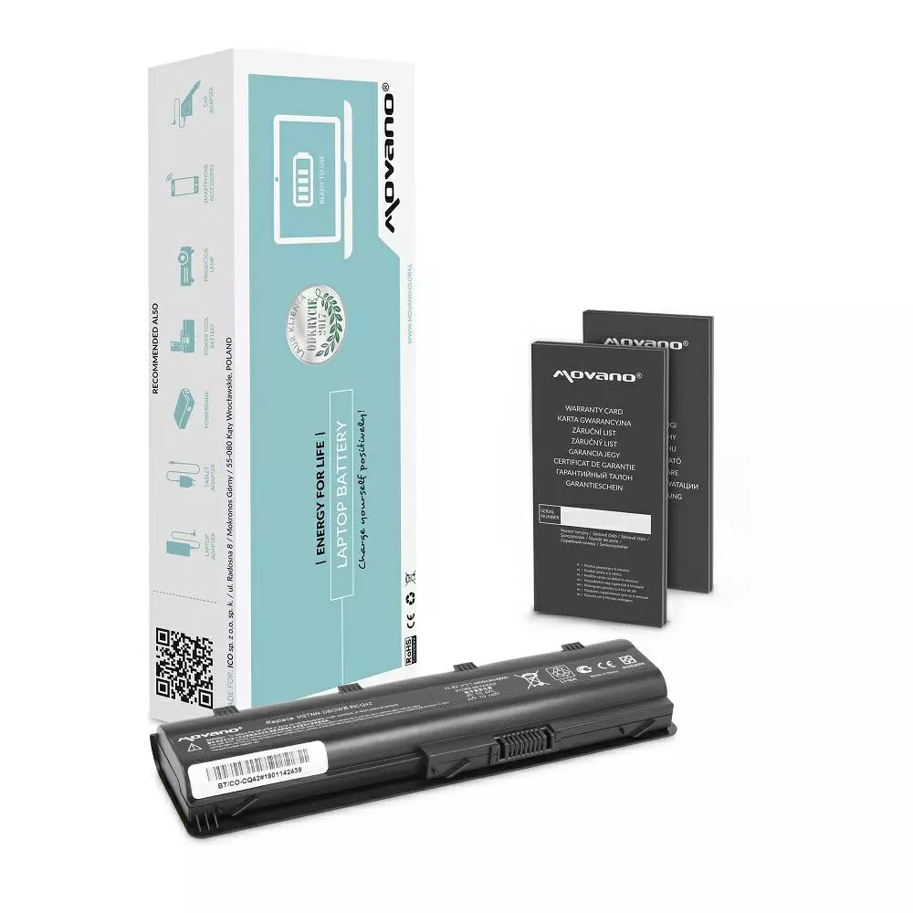 Bater&iacute;a compatible para port&aacute;til HP CQ42 10.8V 4400mAh Movano