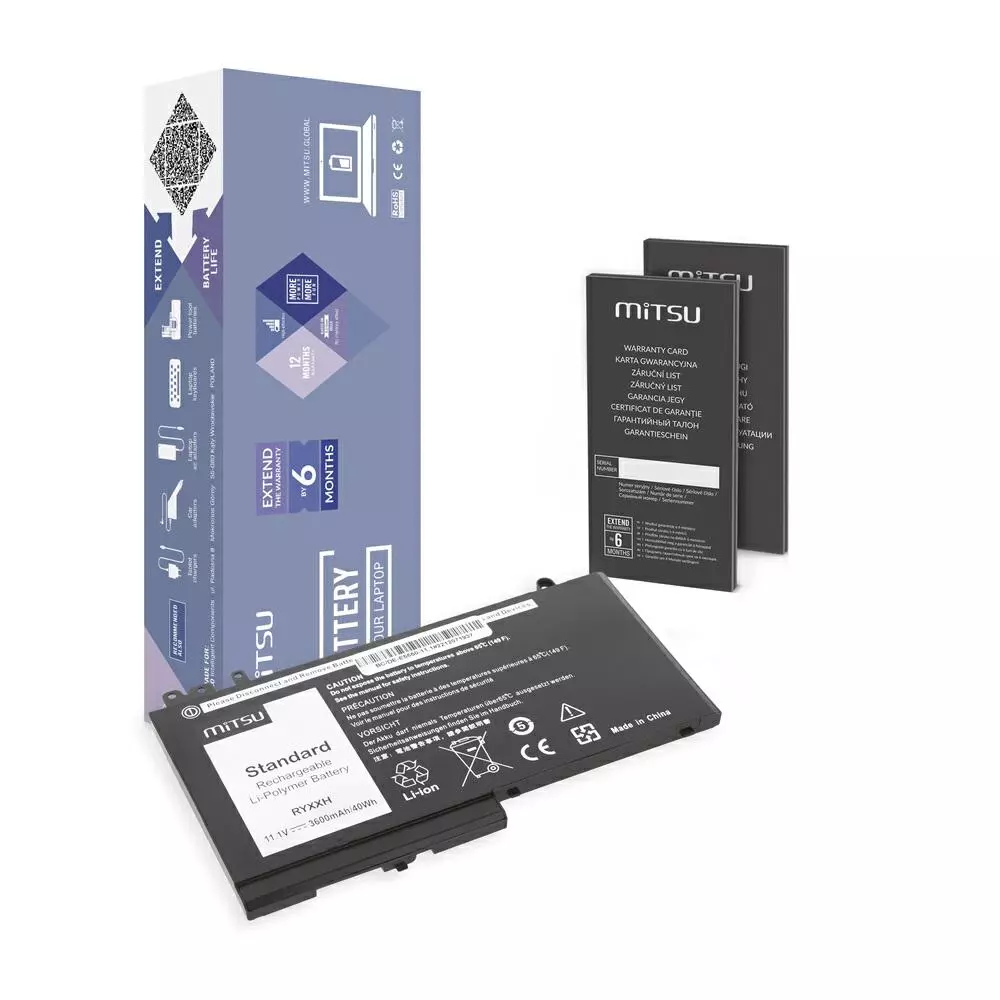 Bater&iacute;a compatible para port&aacute;til DELL E5450 11.1V 3600mAh Mitsu