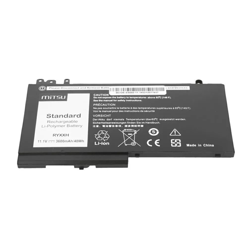 Bater&iacute;a compatible para port&aacute;til DELL E5450 11.1V 3600mAh Mitsu