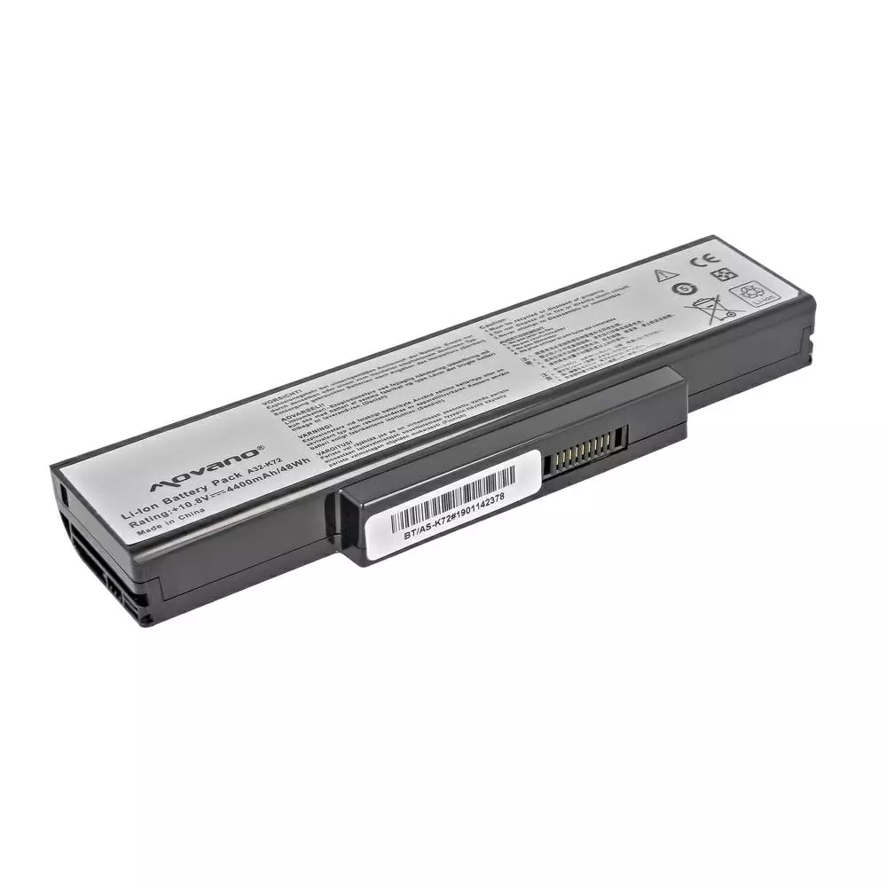 Bater&iacute;a compatible para port&aacute;til ASUS A32-K72 10.8V 4400mAh Movano