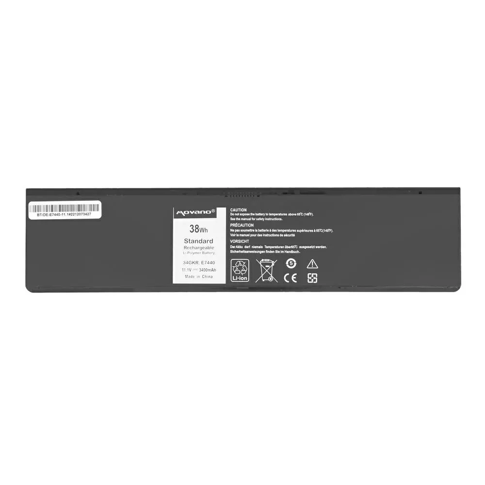 Bater&iacute;a compatible para port&aacute;til DELL E7440 11.1V 3400mAh Movano